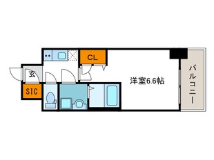 レジュールアッシュTAISHO LEGANTの物件間取画像